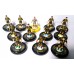 Subbuteo Andrew Table Soccer AEK Athens 2011-12  away kit on WSB Professional bases